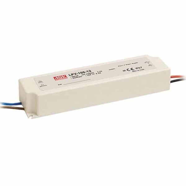LED voeding - 12V 100W - Meanwell 1