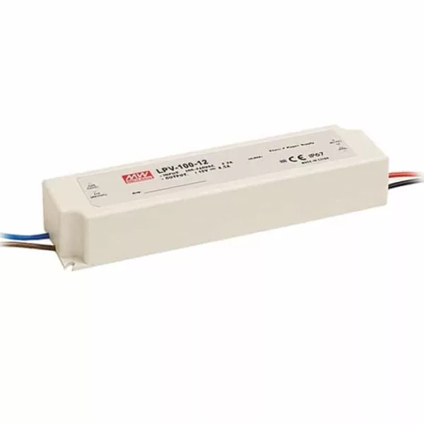 LED voeding 12V 100W Meanwell