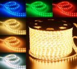 RGB LED strip 230v 50m IP68