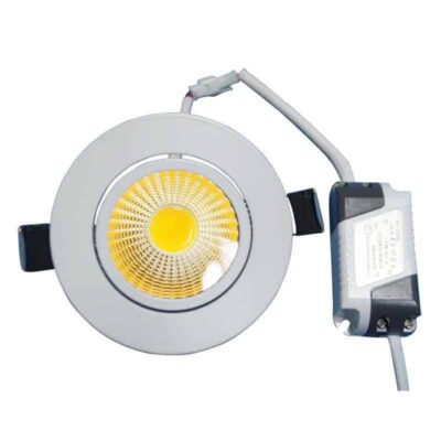 Spot encastrable LED - downlight 5W Blanc chaud