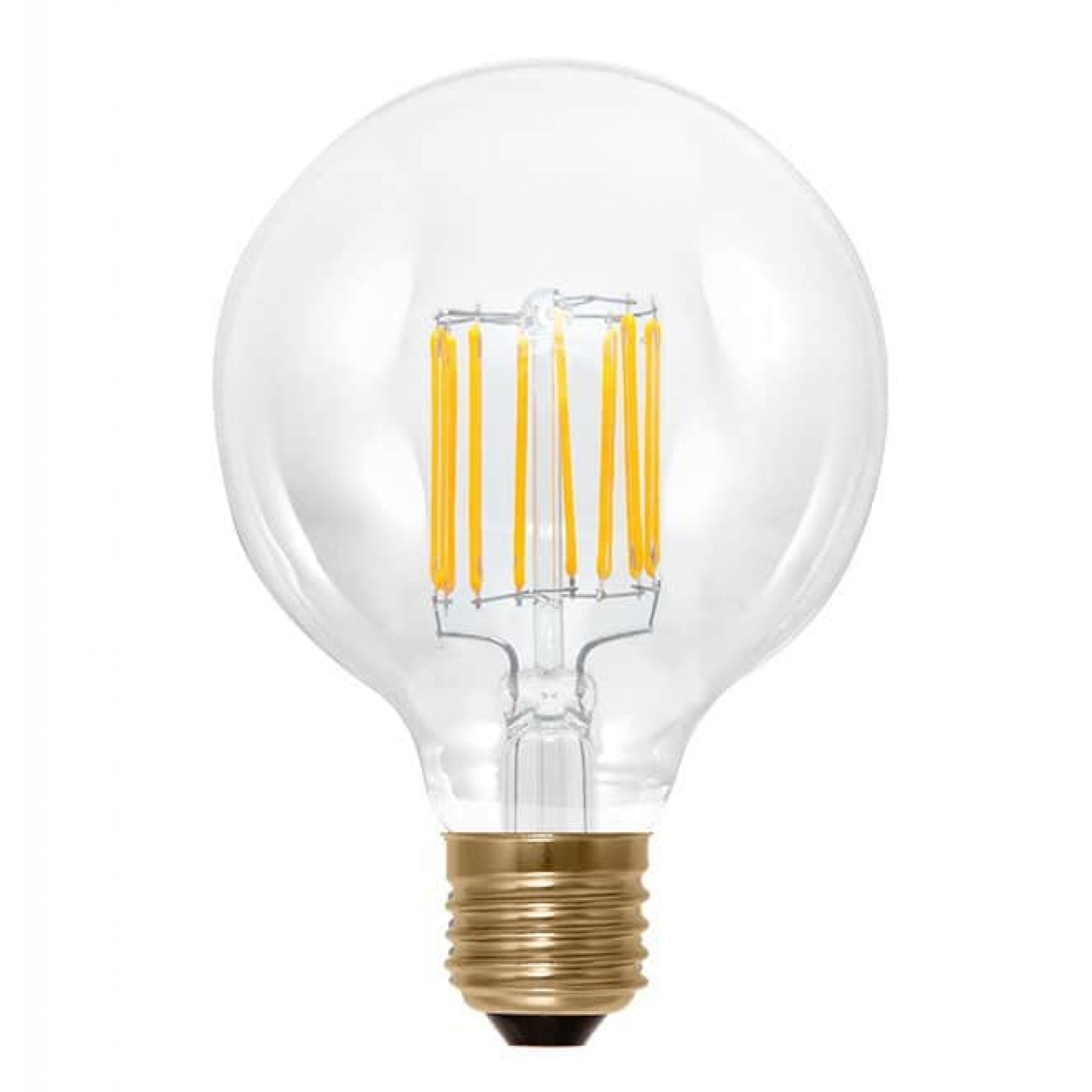 E27 8W LED bol 95mm Edison dimbaar G95 60W vervanger