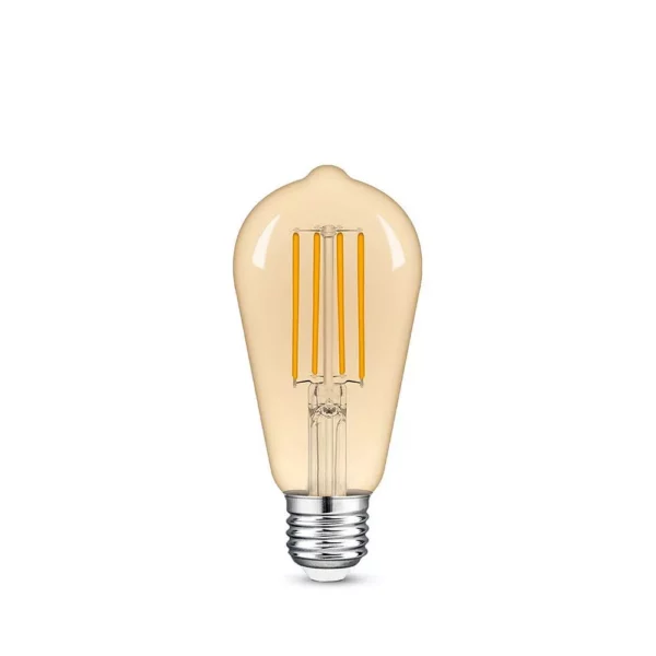 Lampe à incandescence LED E14 Dimmable ambre 