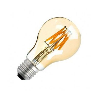 E27 filament LED lamp 8W dimmable GOLDEN