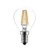 Lampe boule à filament LED E14 4W dimmable 2700k P45