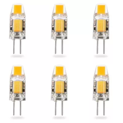G4 (GU4) halogeen vervanger 1W LED lamp YARLED 12v AC/DC