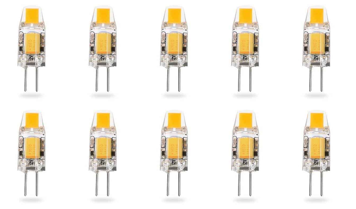 10 stuks G4 vervanger 1W LED lamp YARLED 12v AC/DC | LEDshoponline.be