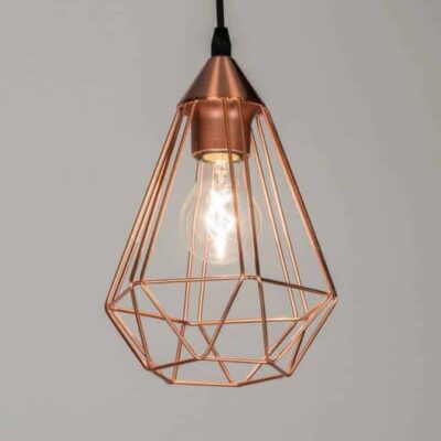 LED copper hanging lamp