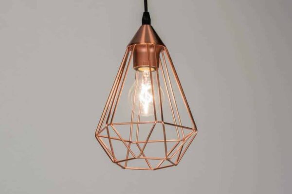 LED copper hanging lamp