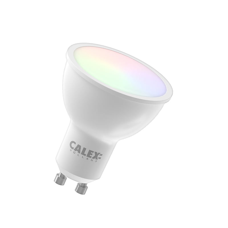 bijlage streepje bloemblad Smart Gu10 RGB Reflector Calex led lamp 5W 350lm 2200-4000K Wifi |  LEDshoponline.be