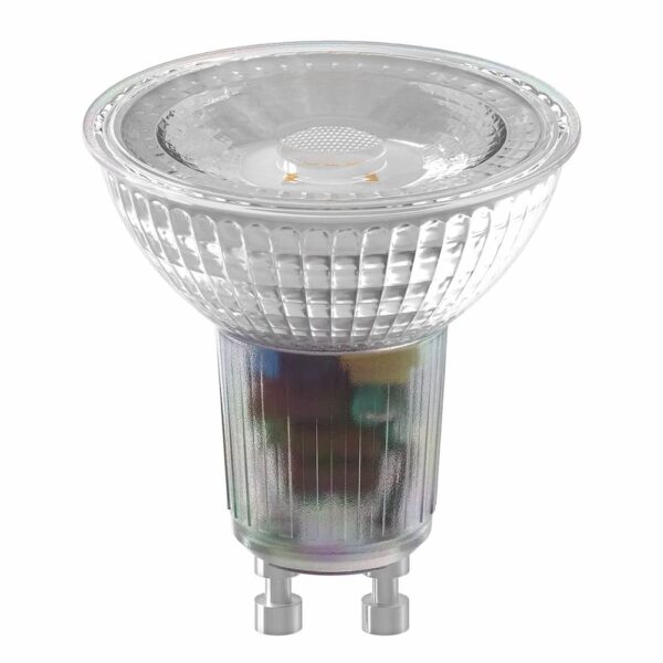 GU10 6W Glas LED spot 2700k dimbaar 1