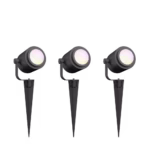 Smart Ground Spotlights 24v - Set 3 - RGB et Blanc chaud