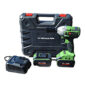 Widmann cordless drill with batteries and charger.