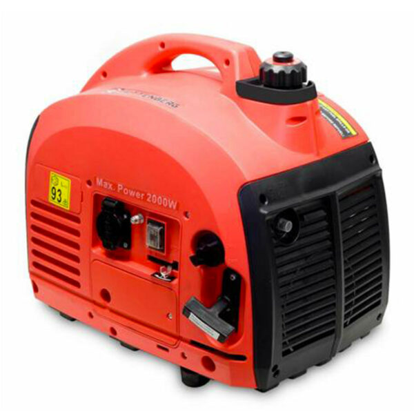 Red portable generator 2000W