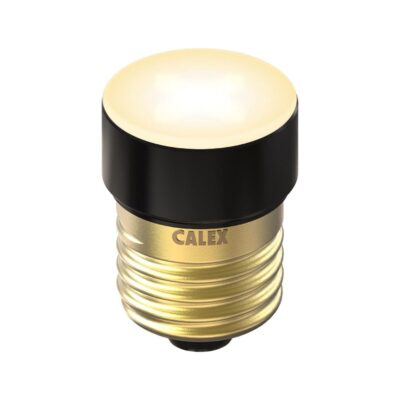 Calex LED-Lampe mit goldfarbener Fassung