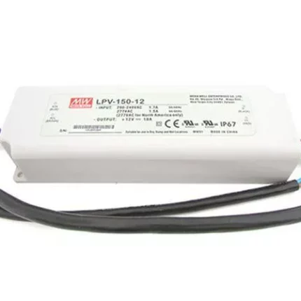 LED voeding Meanwell 12v 150w IP67