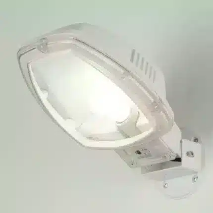 Witte buitenlamp