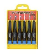 Jeu de 6 tournevis TORX de précision