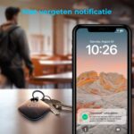 Calex Slimme Tag - Bluetooth Tracker - Werkt met Apple Zoek Mijn - Ideaal voor Sleutels en Bagage - Real-Time Locatie - Afbeelding 4