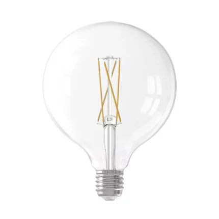 E27 LED bol 125mm 2300k 6W filament dimbaar G125