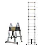 Aluminium telescopische ladder - 5.6M – Image 4
