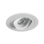 Recessed spot tiltable matt white | 50mm