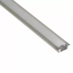 Profilé d'encastrement en aluminium Modèle bas - étroit + couvercle