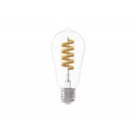 E27 Smart LED lamp Flexible Filament Helder ST64 220-240V 4,9W 280lm 1800K+RGB E27 – Image 2