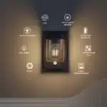 Calex Asti Solar Wandlamp Zwart – Stijlvolle Buitenverlichting op Zonne-energie – Image 6