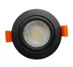 Spot encastré LED | 5W | IP65 | Blanc chaud 2200k-3000k | Dimtone noir