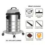 Bentheimer BR-308-30L: Nat- en Droogzuiger 1500W - 30L – Image 6