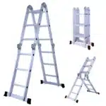 Herzberg HG-5002: Aluminium vouwladder voor meerdere oriëntaties - Afbeelding 2