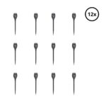 LED Solar Atmospheric Lawn Light Flame 2700k| Set 12 pieces