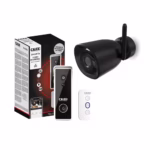 Calex Smart Outdoor Security Starter Paket | Smart Türklingel & Außenkamera