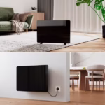 Smart Panel Heater - 1400W - Black - Image 2